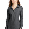 Ladies Pincheck Easy Care Shirt
