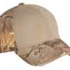 Camo Cap with Contrast Front Panel