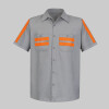 Men's Enhanced Visibility Industrial Work Shirt