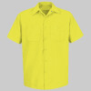 Men's Tall Enhanced Visibility Short Sleeve Work Shirt