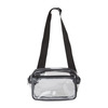 Clear Stadium 2-Pocket Fanny Pack/Crossbody Bag