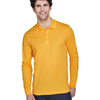 Men's Pinnacle Performance Long Sleeve Piqué Polo