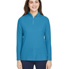 Women's Fusion ChromaSoft™ Pique Quarter-Zip Pullover
