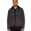 Unisex Sherpa-Lined Denim Jacket