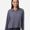 Women's Beyond Long Sleeve Loose Polo
