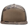 Printed Seven-Panel Trucker Cap