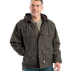Men's Heartland Washed Duck Zip-Off Hooded Coat
