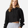 Women's Reverse Weave® Hooded Cropped Sweatshirt