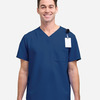 Men's V-Neck 1 Pocket Scrub Top
