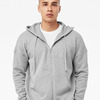 Unisex Sponge Fleece DTM Full-Zip Hoodie Sweatshirt