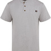 Men's Tall Heavyweight Traditional Short Sleeve Henley